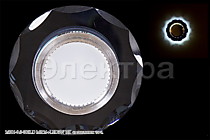 Светильник 14006-9.0-001LD MR16+LED3W BK.