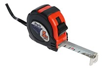 Рулетка PARK 5 м х 25 мм, фиксатор, прорезиненный корпус.