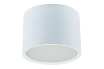 Светильник Ecola GX53 H4 5394 накладной СПОТ без обода Белый матовый 82x60 SS534WECB.