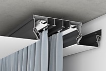 Профиль и комплектующие для скрытых гардин