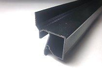 Профиль ALTEZA DELTA BOX теневой черный. (длинна 2 м.).